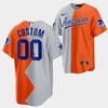 All-Star Futures Game 2022-23 American Team Custom 00 Gray Orange Jersey - Robokeg