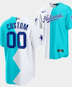 All-Star Futures Game 2022-23 National Team Custom 00 White Blue Jersey - Robokeg