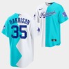 All-Star Futures Game 2022-23 San Francisco Giants Kyle Harrison 35 White Blue Jersey - Robokeg