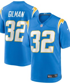 Alohi Gilman Los Angeles Chargers Game Jersey - Powder Blue Nfl - Robokeg