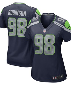 Alton Robinson Seattle Seahawks Womens Game Jersey - College Navy Nfl - Robokeg