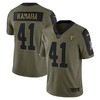 Alvin Kamara New Orleans Saints 2021 Salute To Service Limited Player Jersey - Olive Nfl - Robokeg