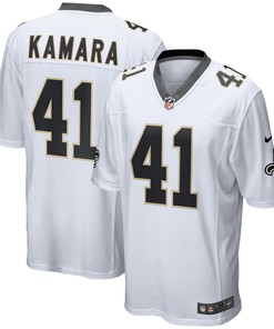 Alvin Kamara New Orleans Saints Game Jersey - White Nfl - Robokeg