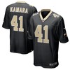 Alvin Kamara New Orleans Saints Game Player Jersey Black Nfl - Robokeg