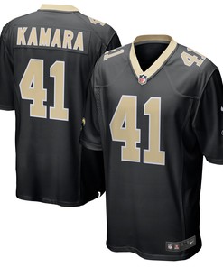 Alvin Kamara New Orleans Saints Game Player Jersey Black Nfl - Robokeg