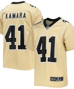 Alvin Kamara New Orleans Saints Inverted Team Game Jersey - Gold Nfl - Robokeg