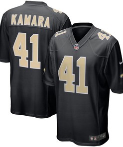 Alvin Kamara New Orleans Saints Nike Event Game Jersey - Black - Robokeg