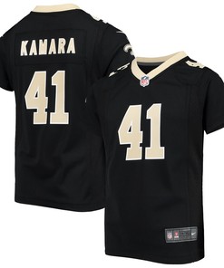 Alvin Kamara New Orleans Saints Nike Girls Youth Game Jersey - Black - Robokeg
