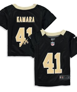 Alvin Kamara New Orleans Saints Nike Toddler Player Game Jersey - Black - Robokeg