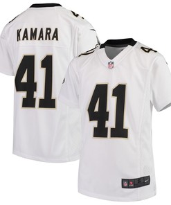 Alvin Kamara New Orleans Saints Nike Youth 2018 Game Jersey - White - Robokeg