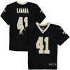 Alvin Kamara New Orleans Saints Preschool Player Game Jersey - Black Nfl - Robokeg