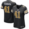 Alvin Kamara New Orleans Saints Womens Alternate Game Player Jersey Black Nfl - Robokeg