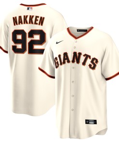 Alyssa Nakken San Francisco Giants Home Replica Player Jersey - Cream Mlb - Robokeg