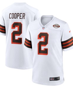 Amari Cooper Cleveland Browns Alternate Game Jersey - White Nfl - Robokeg