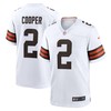 Amari Cooper Cleveland Browns Game Jersey - White Nfl - Robokeg