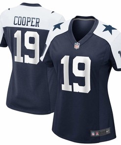 Amari Cooper Dallas Cowboys Nike Womens Throwback Game Jersey - Navy - Robokeg