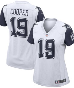 Amari Cooper Dallas Cowboys Womens Alternate Game Jersey - White Nfl - Robokeg