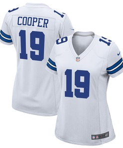 Amari Cooper Dallas Cowboys Womens Team Game Jersey - White Nfl - Robokeg