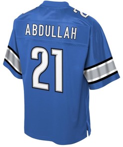 Ameer Abdullah Detroit Lions Nfl Pro Line Historic Logo Player Jersey - Blue - Robokeg