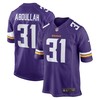 Ameer Abdullah Minnesota Vikings Game Jersey - Purple Nfl - Robokeg