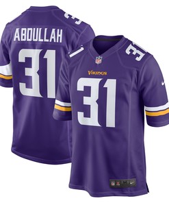 Ameer Abdullah Minnesota Vikings Game Jersey - Purple Nfl - Robokeg