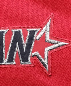 American League Majestic Youth 2019 Mlb All-star Game Workout Team Jersey - Red/navy - Robokeg