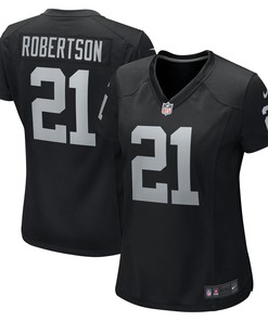 Amik Robertson Las Vegas Raiders Womens Team Game Jersey - Black Nfl - Robokeg