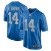 Amon-ra St. Brown Detroit Lions Player Game Jersey - Blue Nfl - Robokeg