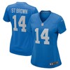 Amon-ra St. Brown Detroit Lions Womens Player Game Jersey - Blue Nfl - Robokeg
