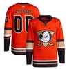 Anaheim Ducks Adidas Alternate Primegreen Authentic Pro Custom Jersey - Orange Custom Jerseys Nhl - Robokeg