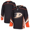 Anaheim Ducks Adidas Home Authentic Blank Jersey - Black Nhl - Robokeg