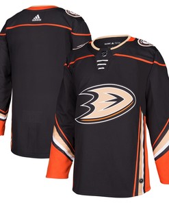 Anaheim Ducks Adidas Home Authentic Blank Jersey - Black Nhl - Robokeg