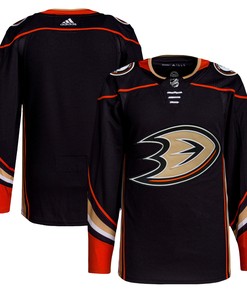 Anaheim Ducks Adidas Home Authentic Pro Jersey Black Nhl - Robokeg