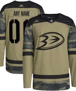 Anaheim Ducks Adidas Military Appreciation Team Authentic Custom Practice Jersey - Camo Custom Jerseys Nhl - Robokeg
