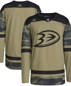 Anaheim Ducks Adidas Military Appreciation Team Authentic Practice Jersey - Camo Nhl - Robokeg