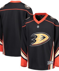 Anaheim Ducks Fanatics Branded Home Replica Blank Jersey - Black Nhl - Robokeg