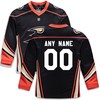 Anaheim Ducks Fanatics Branded Home Replica Custom Jersey - Black Custom Jerseys Nhl - Robokeg