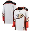 Anaheim Ducks Fanatics Branded Womens Away Breakaway Jersey - White Nhl - Robokeg
