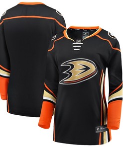 Anaheim Ducks Fanatics Branded Womens Breakaway Home Jersey Black Nhl - Robokeg