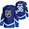 Anaheim Ducks John Gibson 2022 All-Star Blue 36 Jersey Western - Robokeg