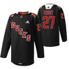 Anaheim Ducks Mike Trout 2022 Angels Night Black 27 Jersey Practice Jersey - Robokeg