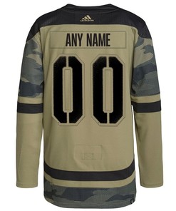 Anaheim Ducks Military Appreciation Team Custom Practice Jersey - Camo - Robokeg