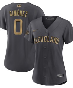 Andras Gimanez Cleveland Guardians Womens 2022 Mlb All-star Game Replica Player Jersey - Charcoal Mlb - Robokeg