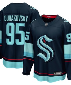 Andre Burakovsky Seattle Kraken Fanatics Branded Home Breakaway Player Jersey - Navy Nhl - Robokeg