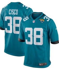 Andre Cisco Jacksonville Jaguars Game Jersey - Teal Nfl - Robokeg