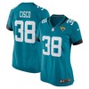 Andre Cisco Jacksonville Jaguars Womens Game Jersey - Teal Nfl - Robokeg