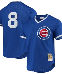 Andre Dawson Chicago Cubs Mitchell & Ness Cooperstown Collection Mesh Batting Practice Jersey - Royal Mlb - Robokeg