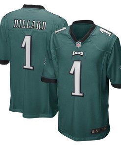 Andre Dillard Philadelphia Eagles 2019 Nfl Draft First Round Pick Game Jersey Midnight Green 2019 - Robokeg