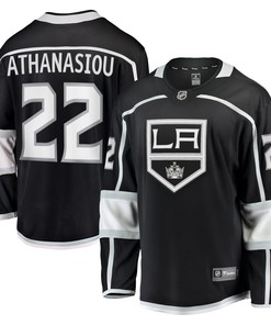 Andreas Athanasiou Los Angeles Kings Fanatics Branded Home Breakaway Player Jersey - Black Nhl - Robokeg