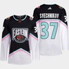 Andrei Svechnikov 37 Carolina Hurricanes Black Jersey 2023 All-Star Eastern Conference - Robokeg